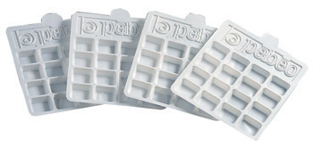 PACK OF 10 DISPOSABLE PALETTE WITH 16 CUPS