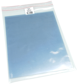 Комплект пластиковых прозрачных листов 10 шт 250 х 320 мм