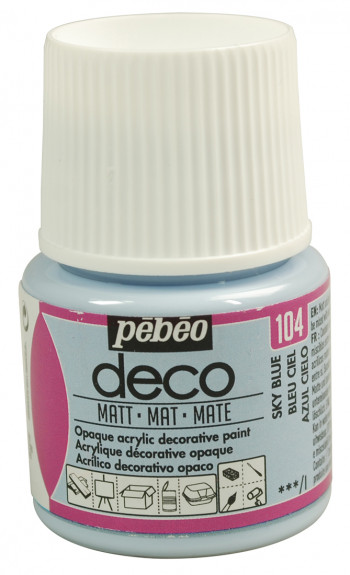 DECO MAT 45 ML BLEU CIEL