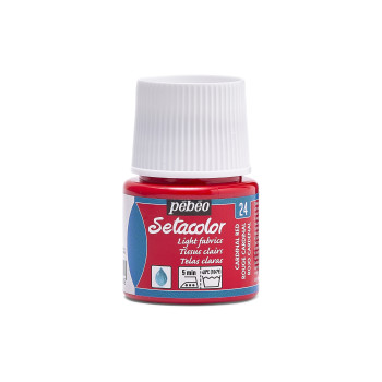 SETACOLOR TISSUS CLAIRS 45 ML ROUGE CARDINAL