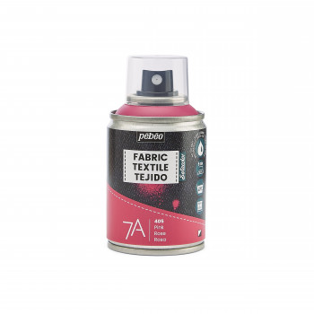 Краска для текстиля 7АSpray (аэрозоль) 100 мл розовый