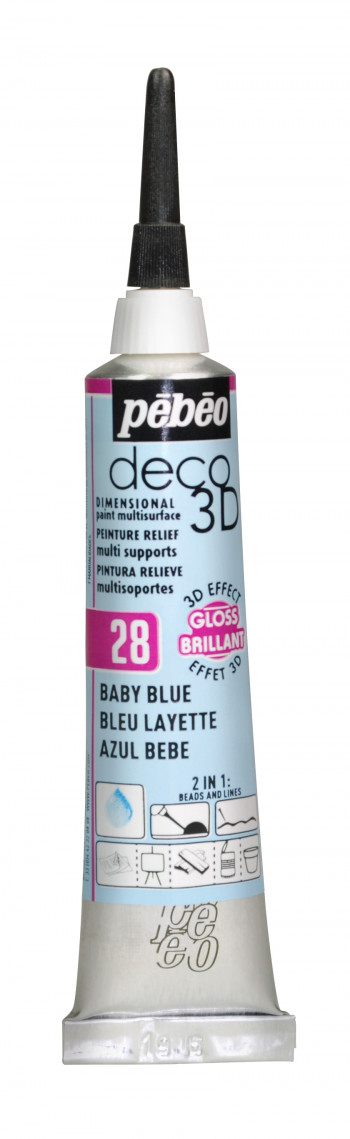DECO 3D GLOSS 20 ML BABY BLUE