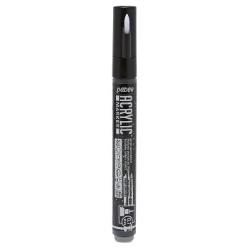 ACRYLIC MARKER POINTE EXTRA FINE 0,7 MM NOIR PRECIEUX