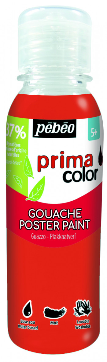 Гуашевые краски Primacolor 150 мл красный основной