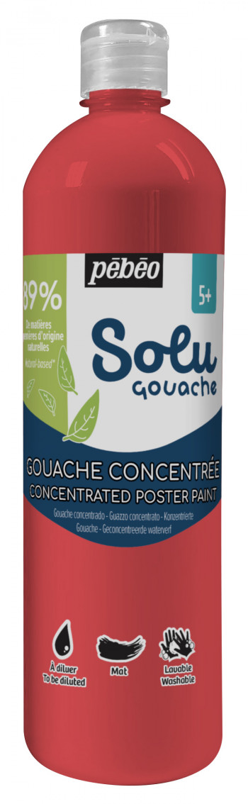 SOLUGOUACHE 1 L PRIMARY RED