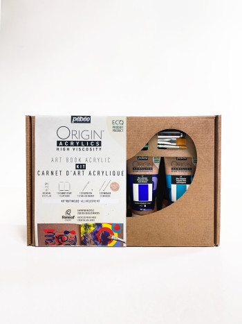 ORIGIN ACRYLICS KIT COLLECTION CARNET D'ART