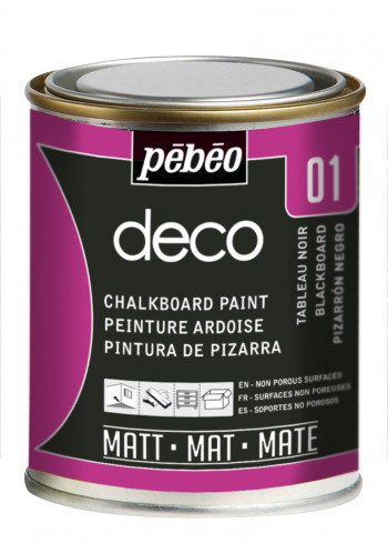 DECO CHALKBOARD 250 ML BLACKBOARD
