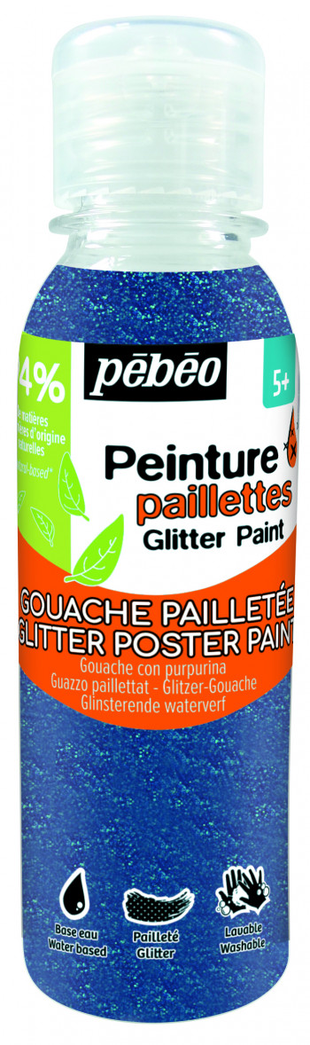 GLITTER PAINT 150 ML TURQUOISE GLITTER PAINT 150 ML TURQUOISE