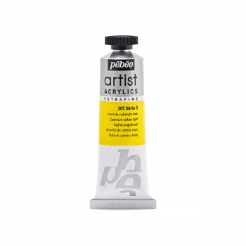 ARTIST ACRYLICS 37 ML LIGHT CADMIUM YELLOW ARTIST ACRYLICS 37 ML LIGHT CADMIUM YELLOW